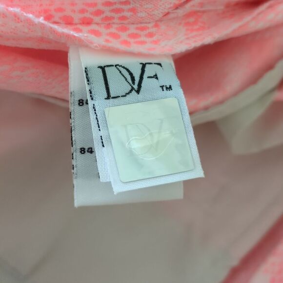 Diane Von Furstenburg Pink Boymuda Shorts Size 6 - Picture 5 of 8